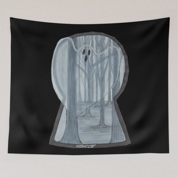 Item preview, Through The Keyhole: Ghost In The Fog designed and sold by Grimmlar.
