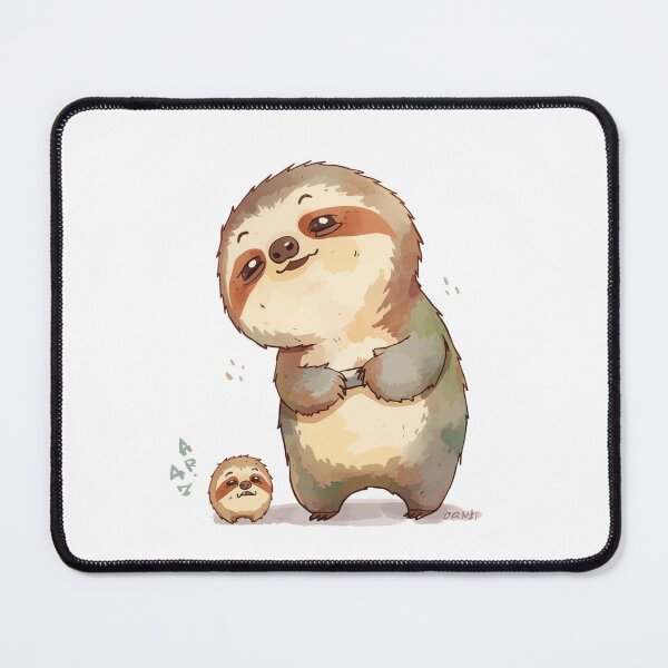 Item preview, Funny Lazy Sloth Lifting Dumbbell Gym Humor designed and sold by TheAkyolStudio.