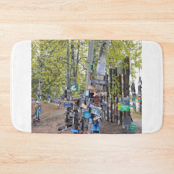 Item preview, Sign post forest II designed and sold by zumi.