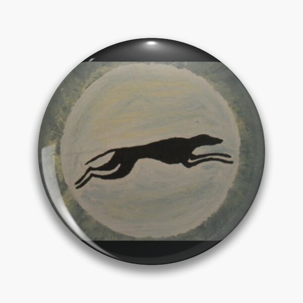 Item preview, Greyhound in Full Moon designed and sold by Squirreldumplings.