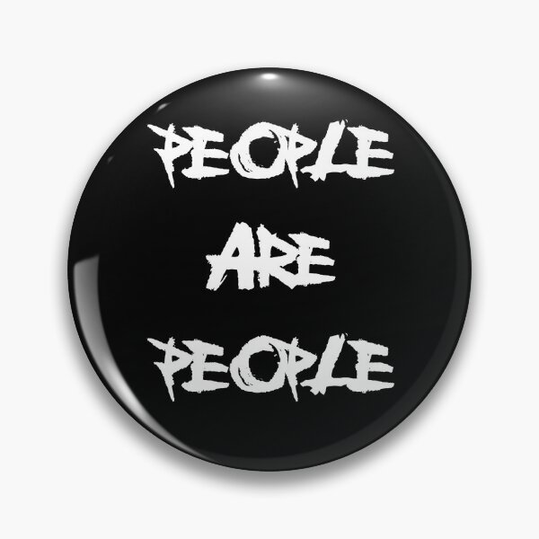 Item preview, People Are People – Depeche Mode Typography Tribute designed and sold by simpledarkwavewisdom.