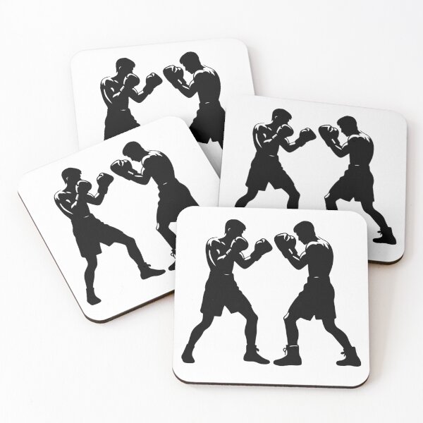Item preview, Boxing Fan Cartoon Sticker | Boxing Supporter Design designed and sold by aminesez22.