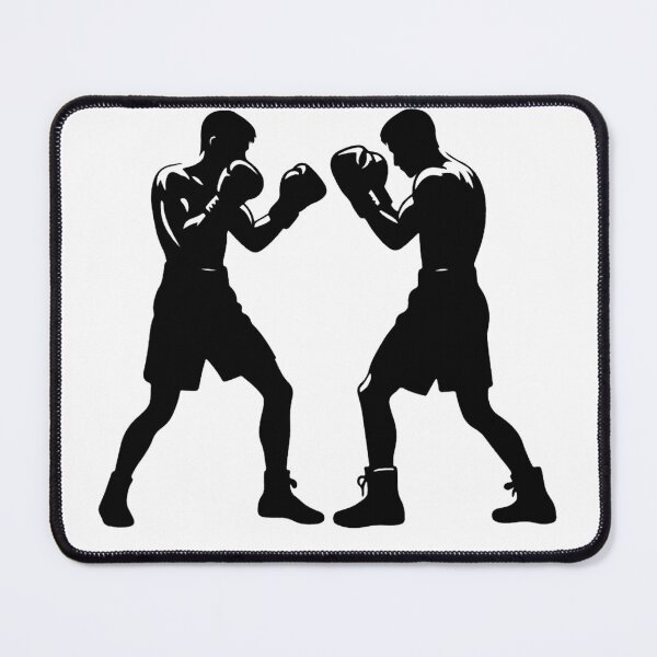 Item preview, Boxing Fan Cartoon Sticker | Boxing Supporter Design designed and sold by aminesez22.