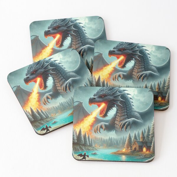 Item preview, “A very angry big dragon.” designed and sold by Baza-nowosci.