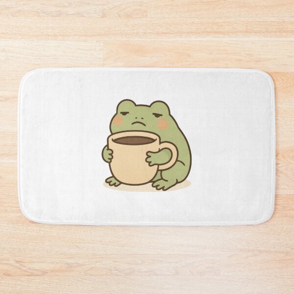 Item preview, Frog Running on Coffee designed and sold by FalistY.