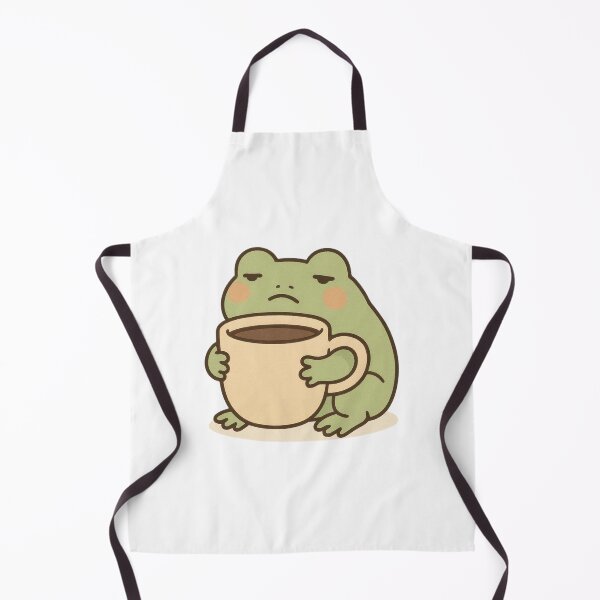 Item preview, Frog Running on Coffee designed and sold by FalistY.