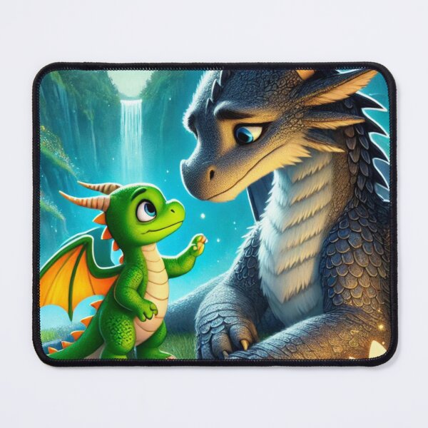 Item preview, “A small dragon and a large dragon.” designed and sold by New Releases Hub.