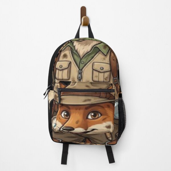 Item preview, Explorer Fox Archaeological Adventure Illustration designed and sold by DailySparks.