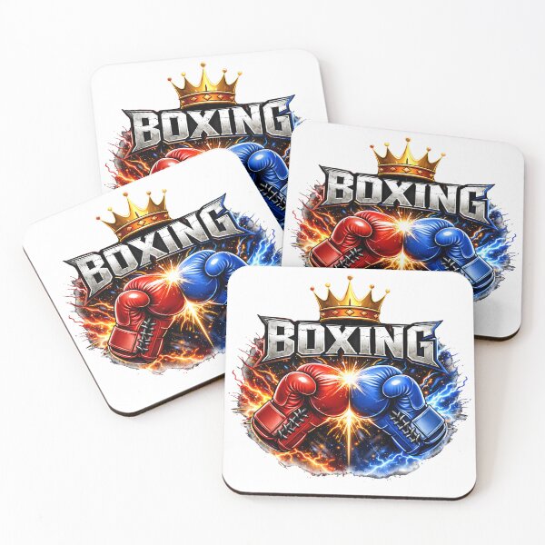 Item preview, Boxing Fan Cartoon Sticker | Boxing Supporter Design designed and sold by aminesez22.