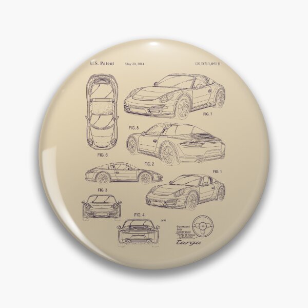 Item preview, Classic V3 Patent designed and sold by Throttle & Threads.