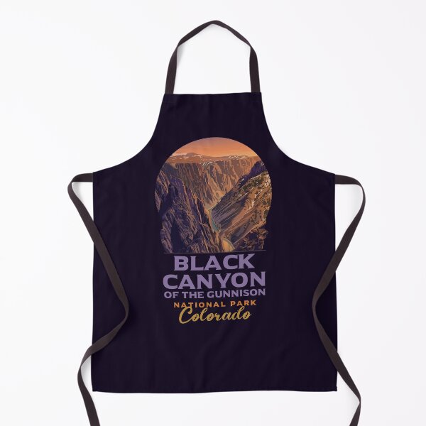 Item preview, Black Canyon of the Gunnison Colorado Vintage Poster designed and sold by LinaValearte.