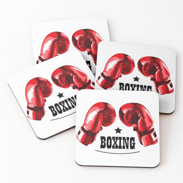 Item preview, Boxing Fan Cartoon Sticker | Boxing Supporter Design designed and sold by aminesez22.