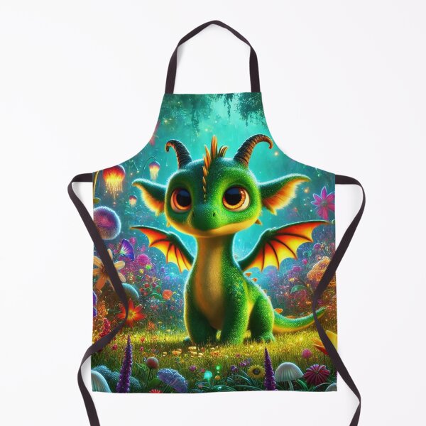 Item preview, “A small dragon in an enchanted meadow.” designed and sold by Baza-nowosci.