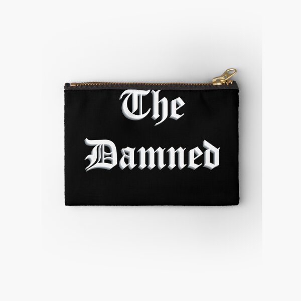 Item preview, The Damned – Gothic Tribute Typography designed and sold by simpledarkwavewisdom.