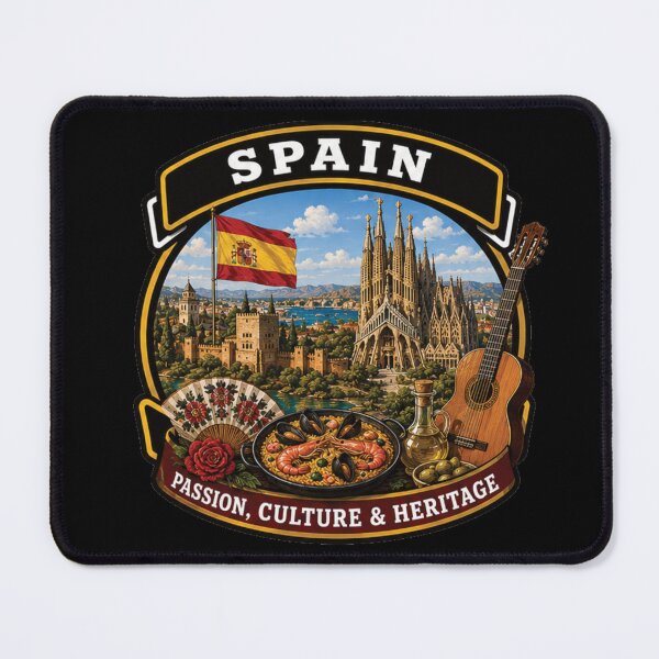 Item preview, Spain – Land of Passion and Sun designed and sold by GnuArt.