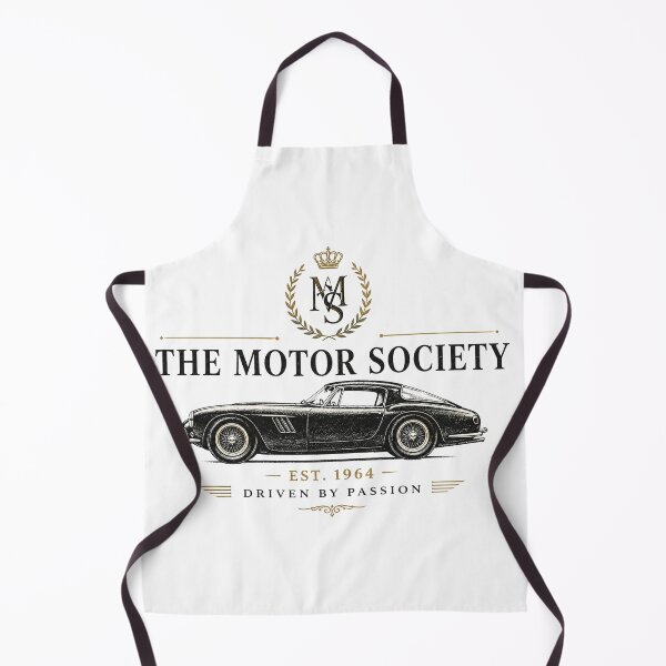 Item preview, Vintage Motor Society Classic Car Racing Club Luxury Design designed and sold by Ivory Code.