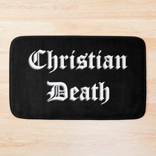 Item preview, CHRISTIAN DEATH – Gothic Blackletter Tribute Typography designed and sold by simpledarkwavewisdom.