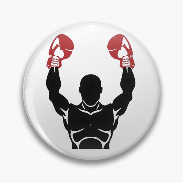 Item preview, Boxing Fan Cartoon Sticker | Boxing Supporter Design designed and sold by aminesez22.