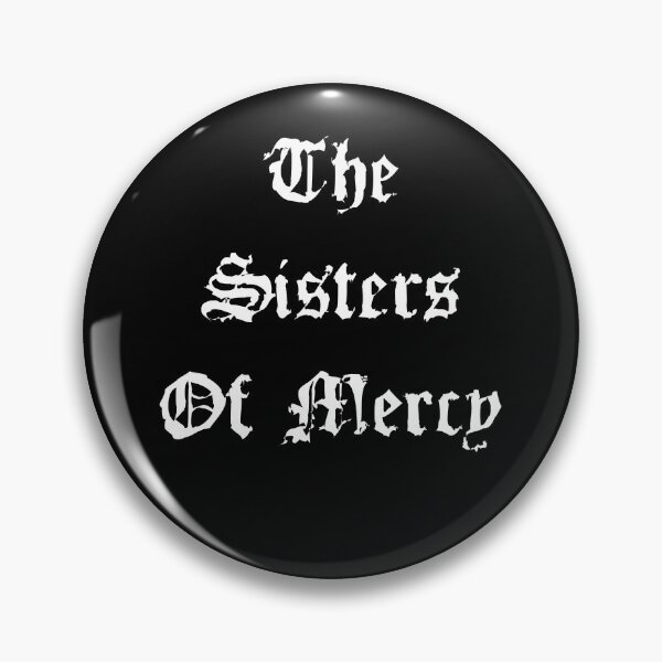 Item preview, The Sisters of Mercy – Gothic Lettering Tribute designed and sold by simpledarkwavewisdom.