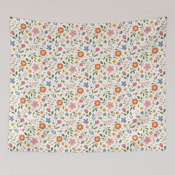 Item preview, Whimsical Floral Pattern Phone Case for Girls | Colorful Flower Journal for Students | Sweet Meadow Floral Blanket for Mom | Cottagecore Flower Tote Bag for Teachers designed and sold by VivaFy.