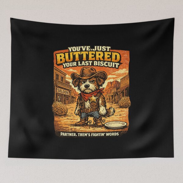 Item preview, You've just battered Your last biscuit funny cowboy designed and sold by HiPatti.