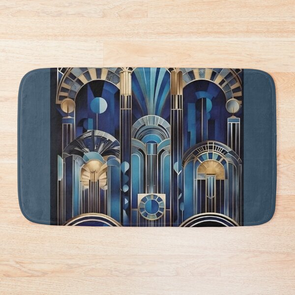 Item preview, Art Deco Urban Night pattern designed and sold by CMooreWorx.
