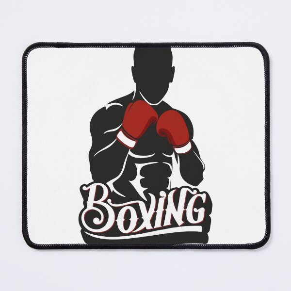 Item preview, Boxing Fan Cartoon Sticker | Boxing Supporter Design designed and sold by aminesez22.