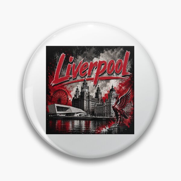Artikelvorschau, Liverpool-Druck entworfen und verkauft von Tee Visions.