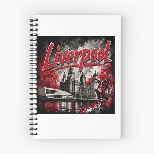 Aperçu de l'œuvre Impression de Liverpool créée et vendue par Tee Visions.