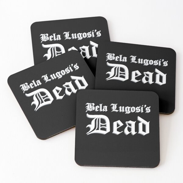 Item preview, Bela Lugosi’s Dead – Gothic Typography Tribute to Bauhaus designed and sold by simpledarkwavewisdom.