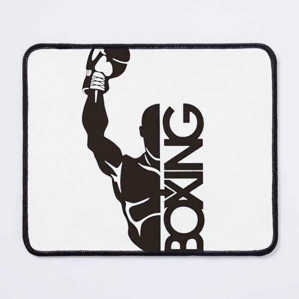 Item preview, Boxing Fan Cartoon Sticker | Boxing Supporter Design designed and sold by aminesez22.