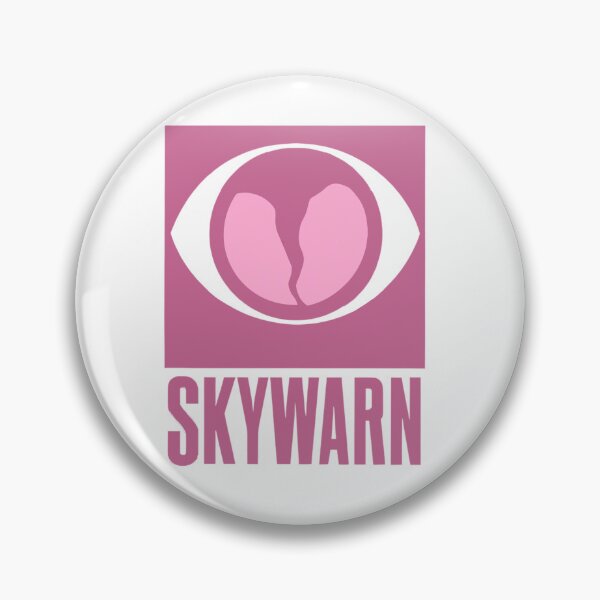 Item preview, Pink SkyWarn Storm Spotter Logo Design designed and sold by brewedinrain.