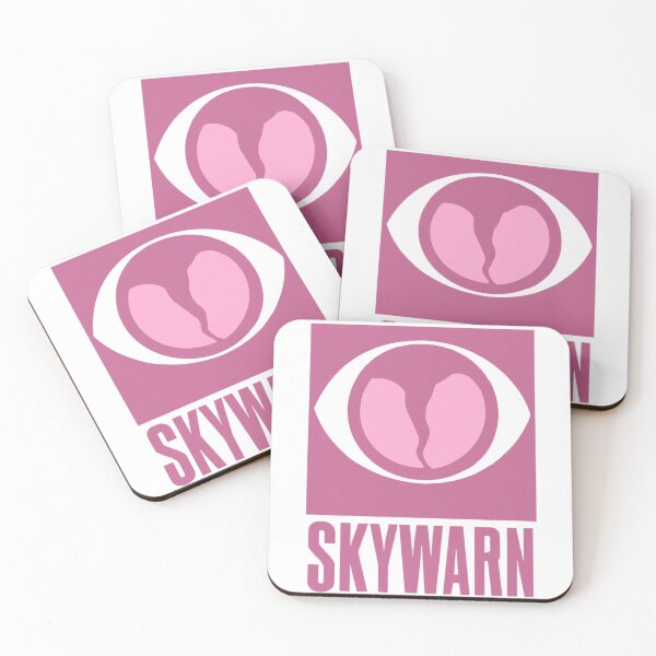 Item preview, Pink SkyWarn Storm Spotter Logo Design designed and sold by brewedinrain.