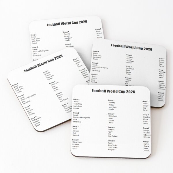 Item preview, Football World Cup Country lists designed and sold by Nate-Art-n-Art.