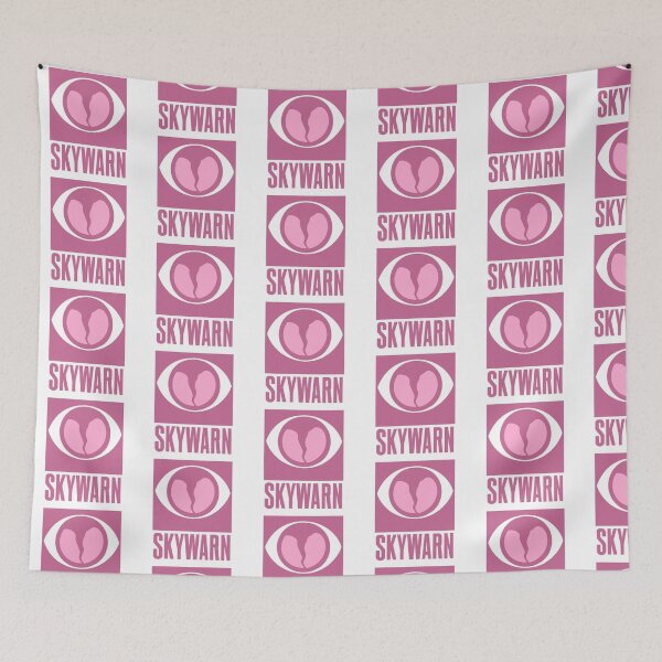 Item preview, Pink SkyWarn Storm Spotter Logo Design designed and sold by brewedinrain.