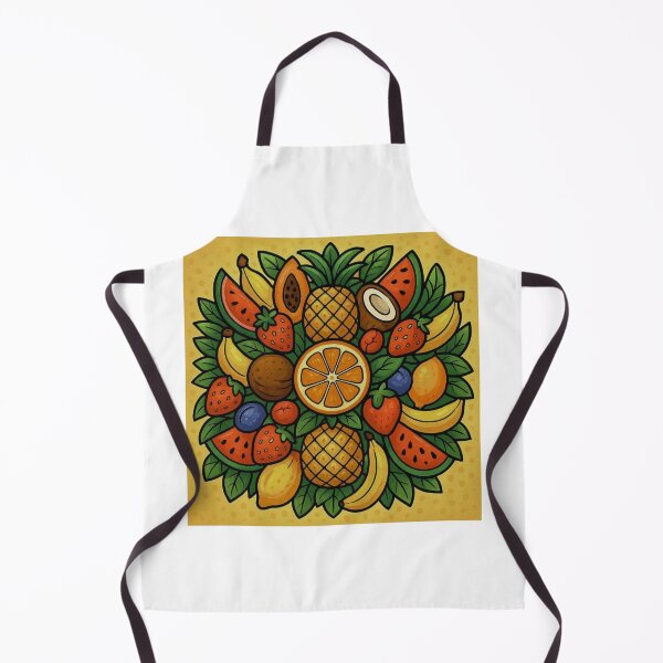 Item preview, Tropical Fruit Mandala Illustration designed and sold by Lougud.