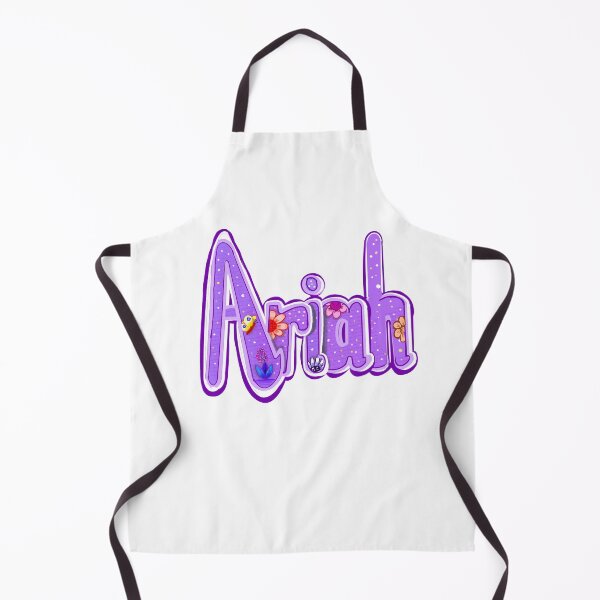 Item preview, Ariah Purple Embossed Name Flowers Butterflies Botanical designed and sold by Artonmytee.