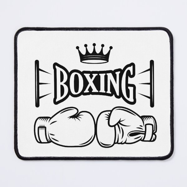 Item preview, Boxing Fan Cartoon Sticker | Boxing Supporter Design designed and sold by aminesez22.