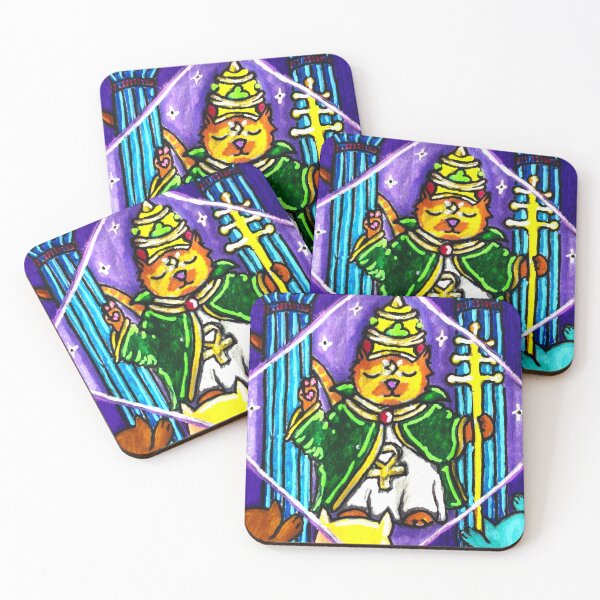Item preview, The Hierophant Cat designed and sold by KonphieOficial.