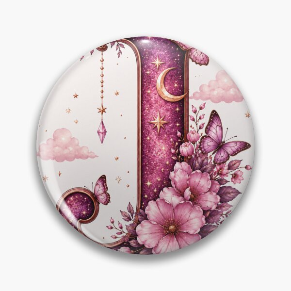 Item preview, Celestial Floral Letter J designed and sold by DaryaArtFrance.