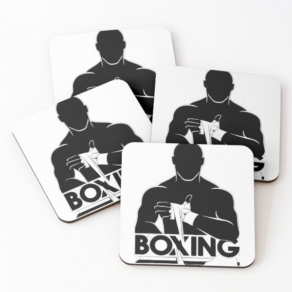 Item preview, Boxing Fan Cartoon Sticker | Boxing Supporter Design designed and sold by aminesez22.