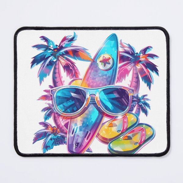 Item preview, Retro Summer Surf Vibes designed and sold by Luna-Flow.