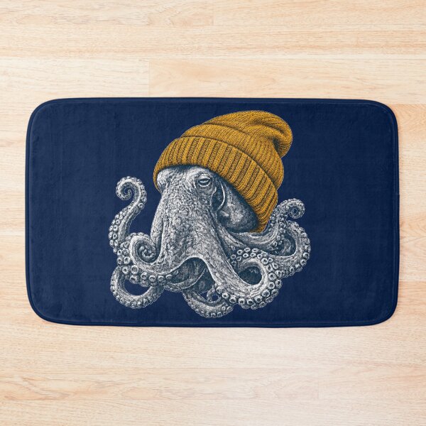 Item preview, Yellow Beanie Octopus designed and sold by Silvered-Wings.