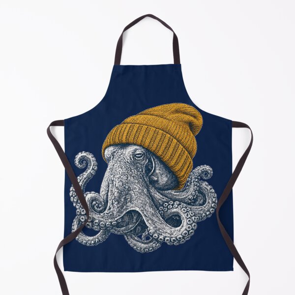 Item preview, Yellow Beanie Octopus designed and sold by Silvered-Wings.