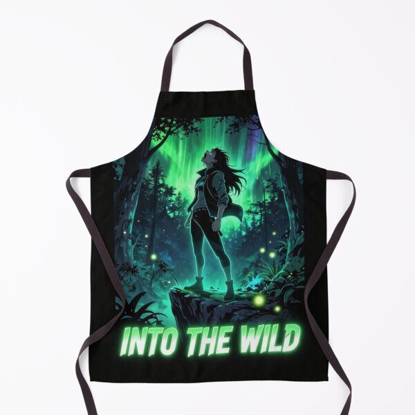 Item preview, Into The Wild Anime Nature Adventure Neon Forest Design designed and sold by DervoTeck2767.