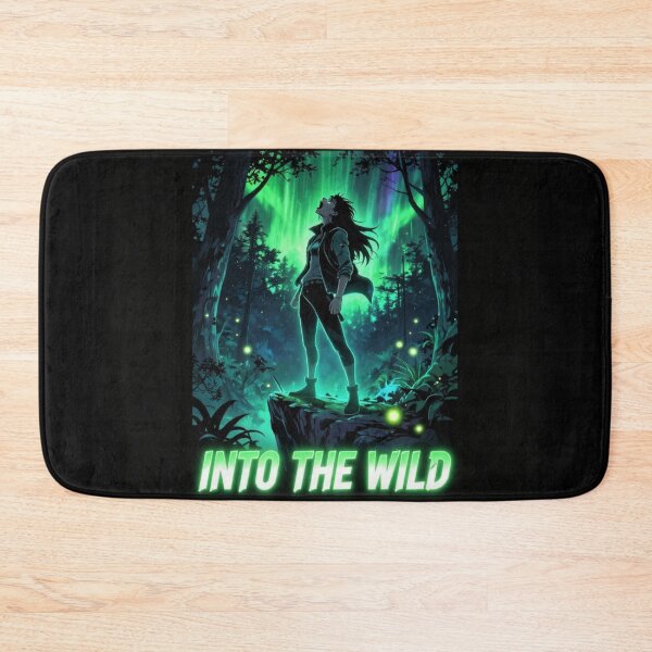 Item preview, Into The Wild Anime Nature Adventure Neon Forest Design designed and sold by DervoTeck2767.