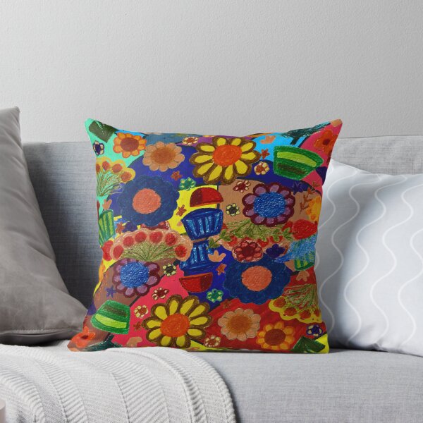 Item preview, Whimsical Floral Landscape  designed and sold by SueGhoshArt.