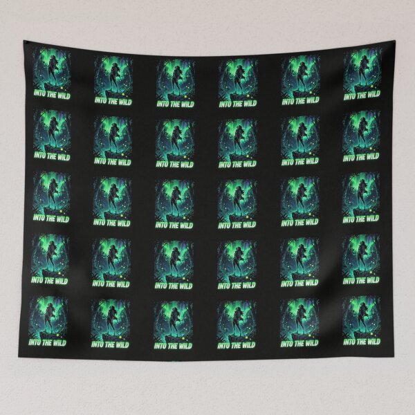 Item preview, Into The Wild Anime Nature Adventure Neon Forest Design designed and sold by DervoTeck2767.