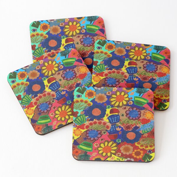 Item preview, Whimsical Floral Landscape  designed and sold by SueGhoshArt.