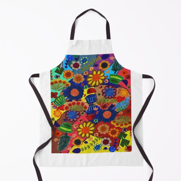 Item preview, Whimsical Floral Landscape designed and sold by SueGhoshArt.